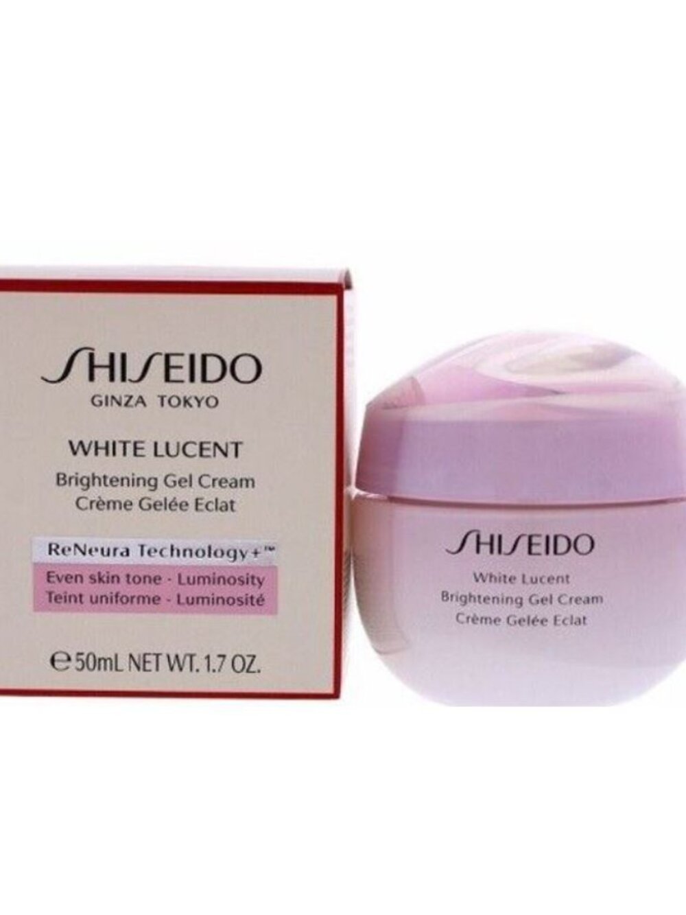 Shiseido White Lucent Brightening Gel Cream 1.7oz / 50ml NEW in  BOX